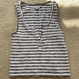 Cropped tank top